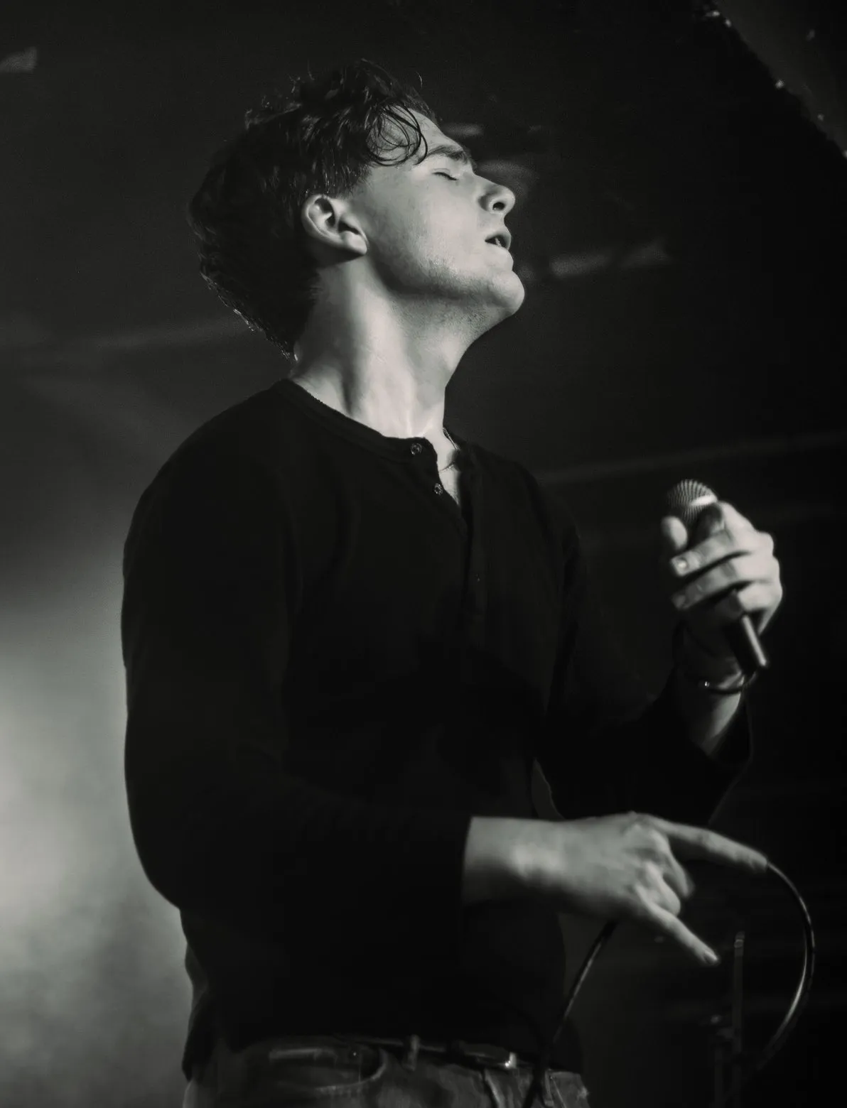 George Edwards performing